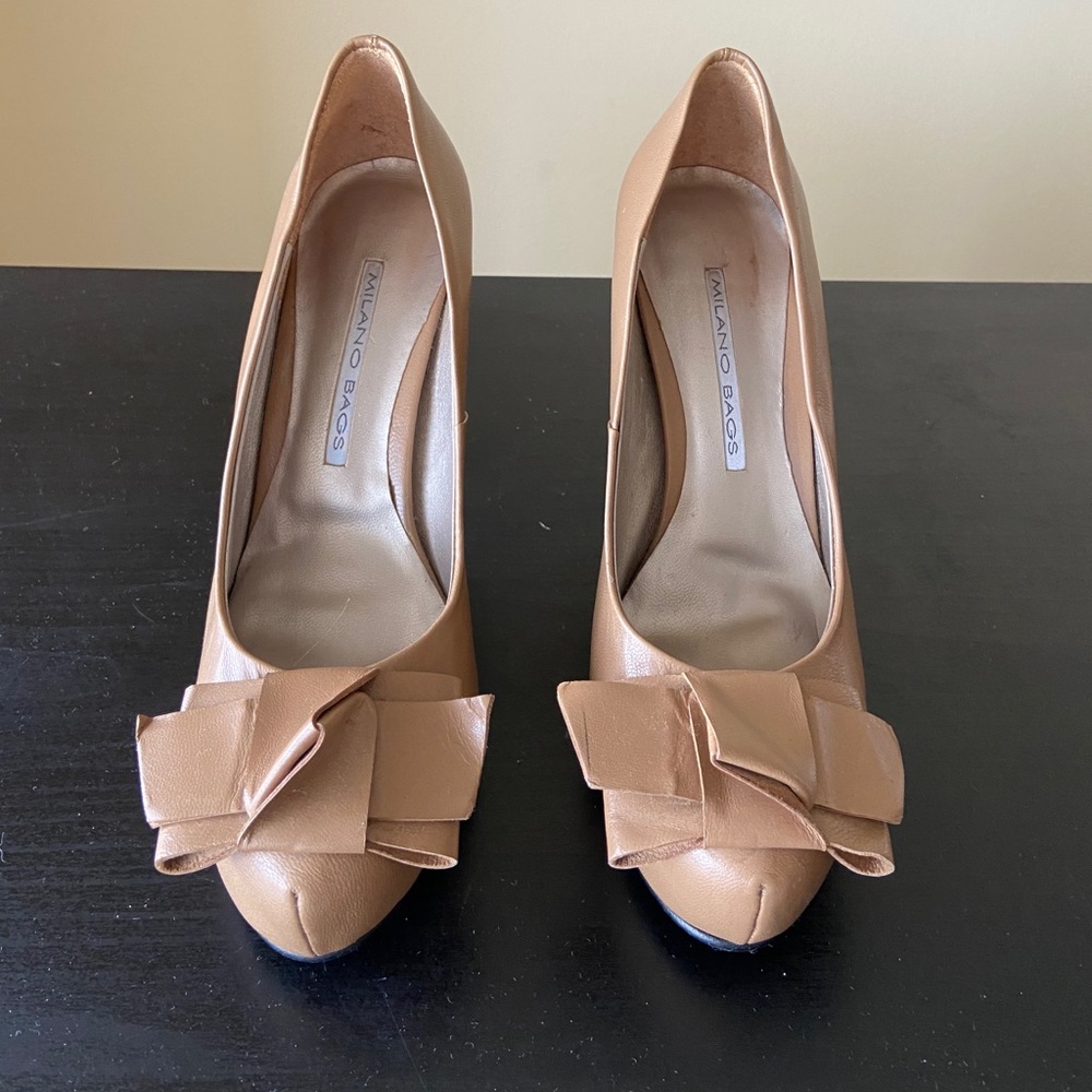 Milano Bags - Light brown high heels